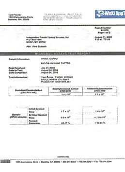 AATCC174 antifungal test