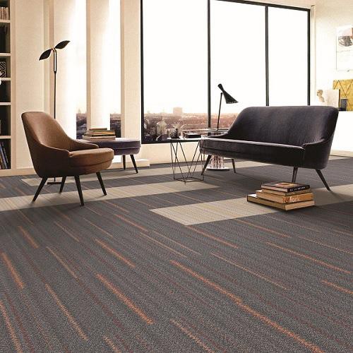 Multi-level Loop Nylon Carpet Tile