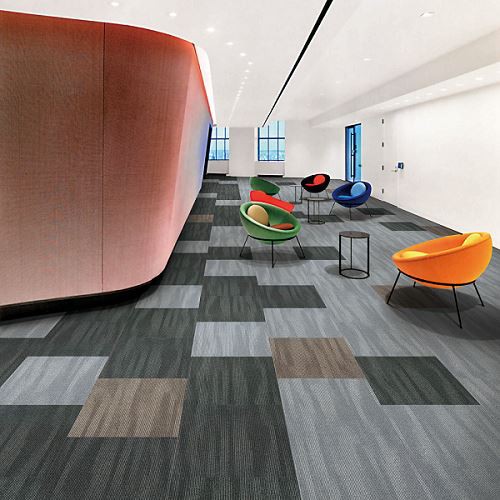 Fire Resistant PP Carpet Tile