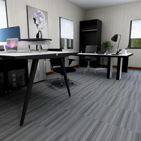 Wear-resistant PP Carpet Tile